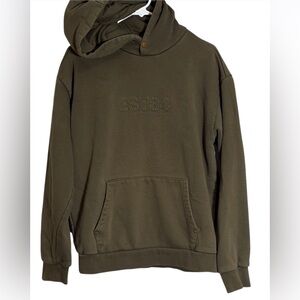 Forever 21 Men,Heavy Green Hoodie,Size S